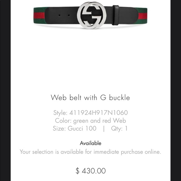 Gucci Belt